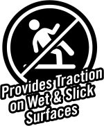 Gorilla Anti-Slip Tread Tape, 2" x 10' Roll, Black, (Pack of 1) - Image 8